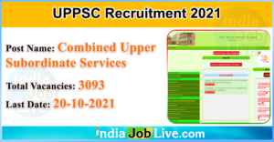 jobs-in-uttar-pradesh-public-service-commission-uppsc-recruitment-2021-indiajoblive.com